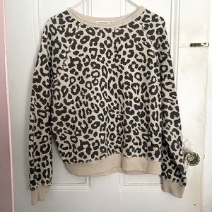 Leopard Print Sweatshirt